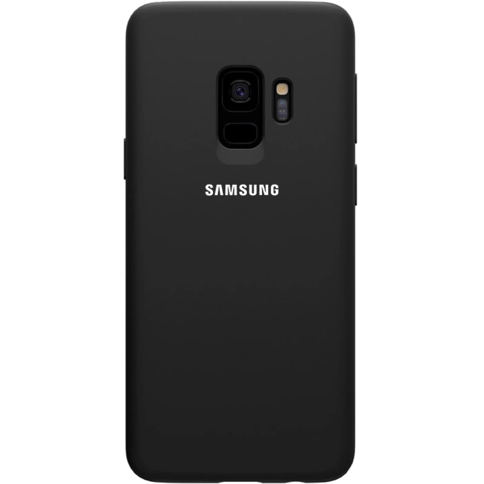 Накладка Original Silicone Case Black для Samsung Galaxy S9 SM-G960