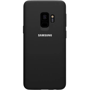 Цвет: Черный - Накладка Original Silicone Case Black для Samsung Galaxy S9 SM-G960