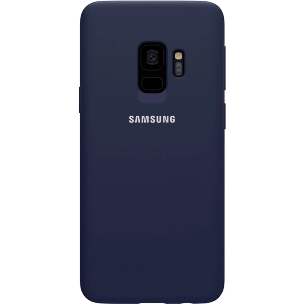 Накладка Original Silicone Case Dark Blue для Samsung Galaxy S9 SM-G960