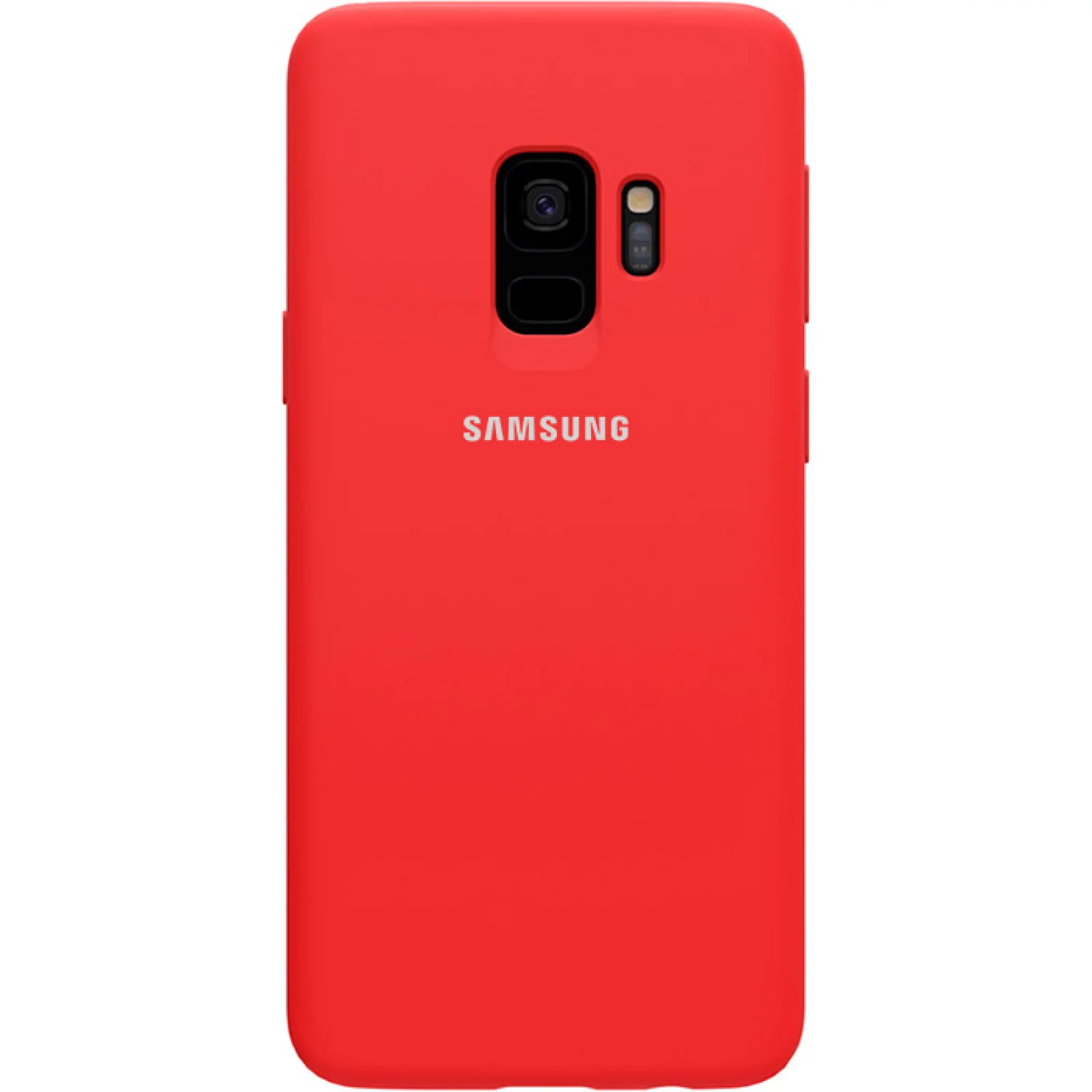 Накладка Original Silicone Case Red для Samsung Galaxy S9 SM-G960