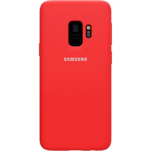 Цвет: Красный - Накладка Original Silicone Case Red для Samsung Galaxy S9 SM-G960
