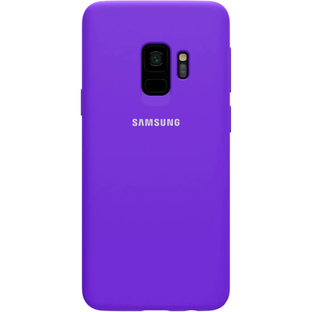 Накладка Original Silicone Case Violet для Samsung Galaxy S9 SM-G960