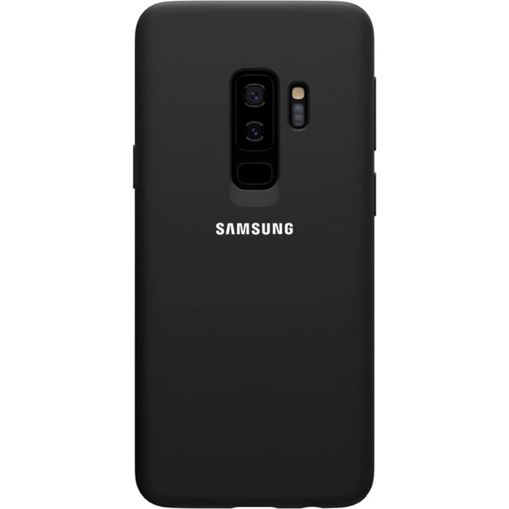 Накладка Original Silicone Case Black для Samsung Galaxy S9 Plus SM-G965