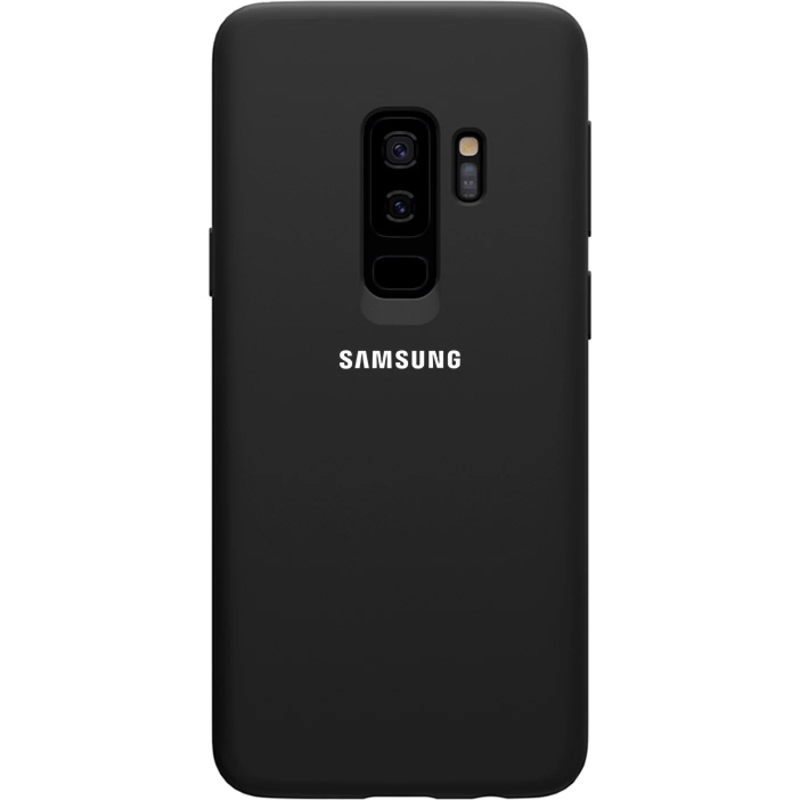 Накладка Original Silicone Case Black для Samsung Galaxy S9 Plus SM-G965