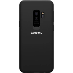 Цвет: Черный - Накладка Original Silicone Case Black для Samsung Galaxy S9 Plus SM-G965