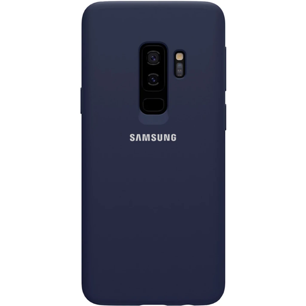 Накладка Original Silicone Case Dark Blue для Samsung Galaxy S9 Plus SM-G965