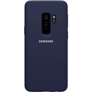 Цвет: Синий - Накладка Original Silicone Case Dark Blue для Samsung Galaxy S9 Plus SM-G965