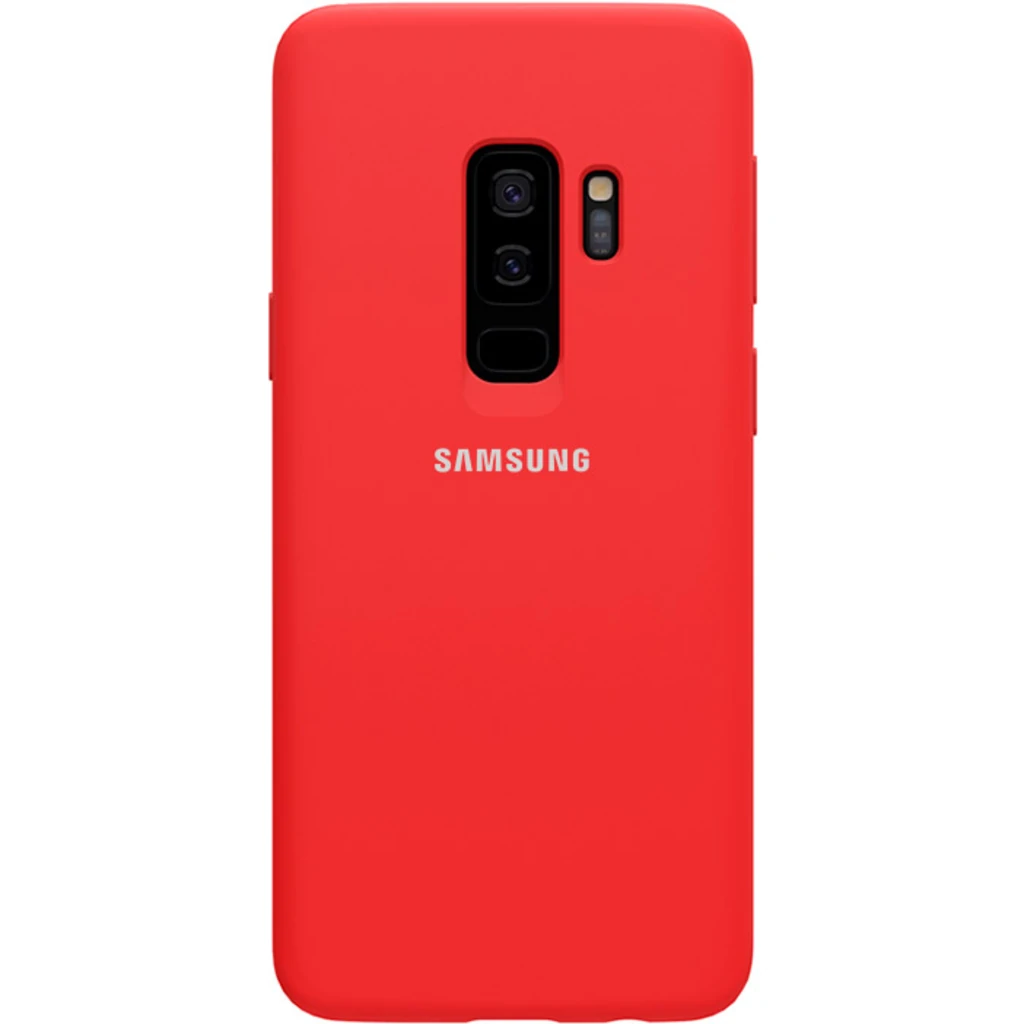 Накладка Original Silicone Case Red для Samsung Galaxy S9 Plus SM-G965
