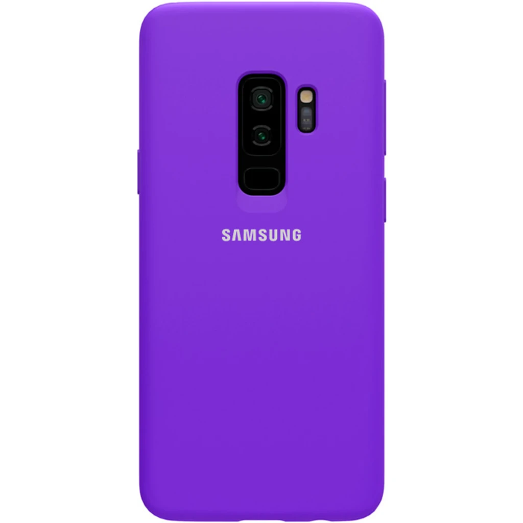 Накладка Original Silicone Case Violet для Samsung Galaxy S9 Plus SM-G965