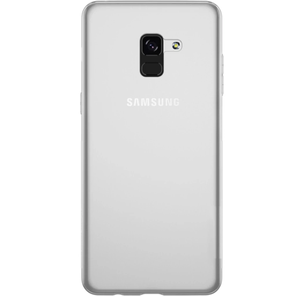 Накладка WS Silicon Case Clear для Samsung Galaxy A8 + 2018 (SM-A730)
