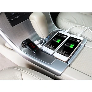 FM модулятор CAR BC06 Bluetooth FM Transmitter with 2 USB/Music Player Car charger