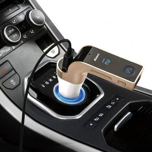 FM модулятор CAR G7 4-в-1 Bluetooth FM Transmitter with USB/TF Music Player Car charger