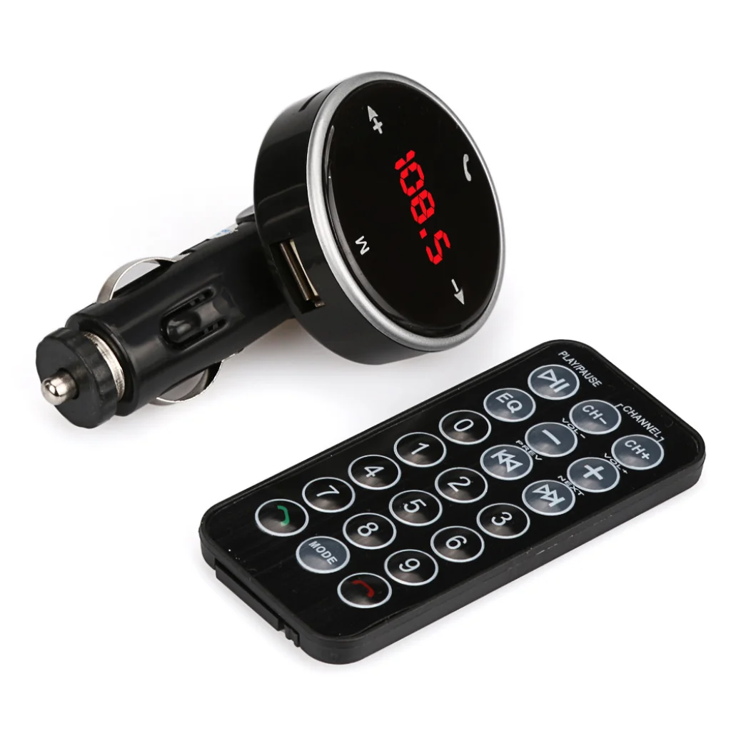 FM модулятор CAR S-15 Bluetooth FM Transmitter with USB/Music Player Car charger