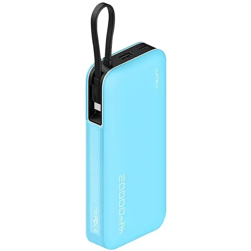 Внешний аккумулятор CUKTECH PB200N 20000 mAh 55W Blue UA