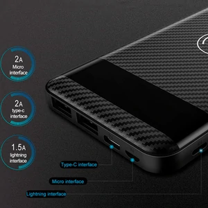 Внешний аккумулятор Hoco PowerBank J11 10000 mAh White (беспроводная зарядка)