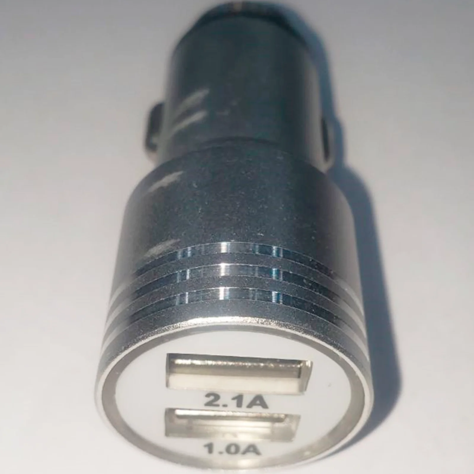 Автомобільний зарядний пристрій Mocolo Aluminium Alloy 2 USB Car Charger 2.1A Silver