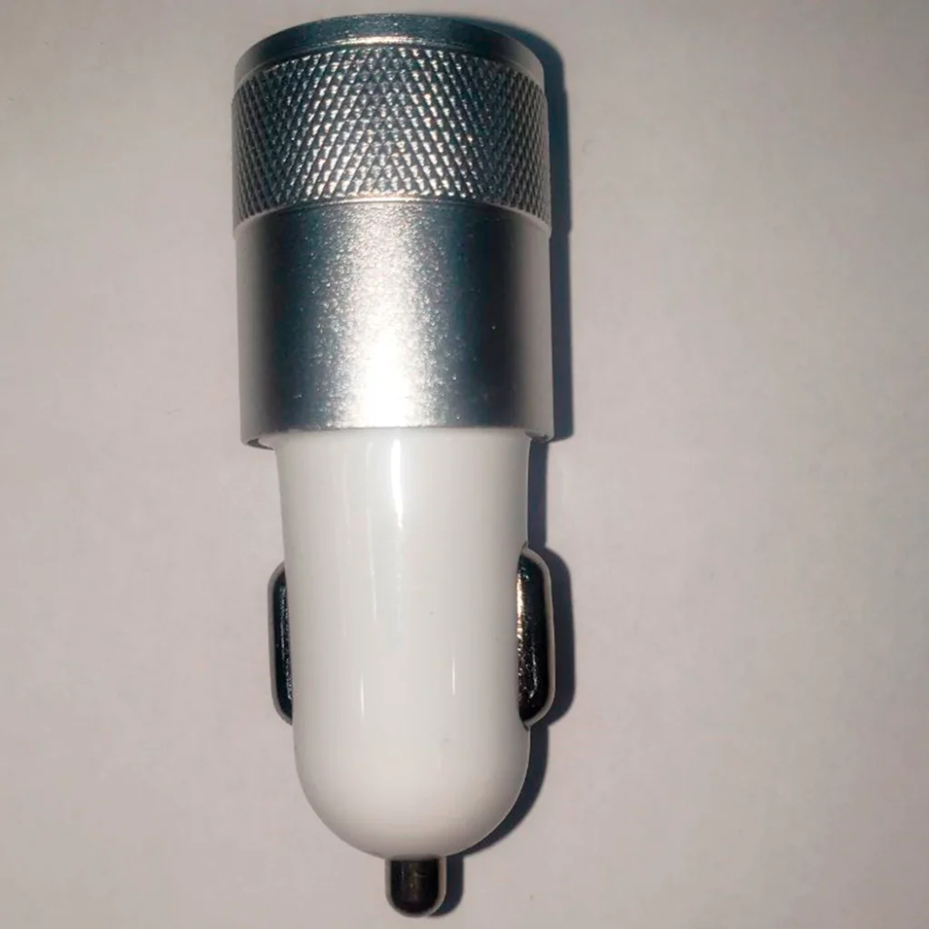 Автомобильное зарядное устройство Mocolo Aluminium Alloy+ABS 2 USB Car Charger 2.1A Silver
