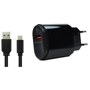 СЗУ Profit ES-D92 QC3.0 USB-A + Type-C Black