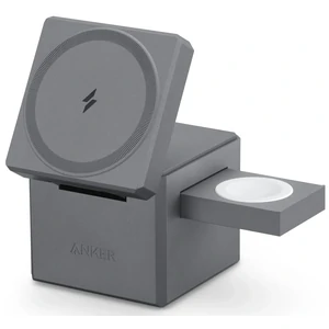 Беспроводная зарядка Anker 3-in-1 Cube with MagSafe (Y1811JA1)
