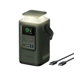 Зовнішній акумулятор Anker 548 Power Bank PowerCore Reserve 192Wh 60000mAh Sprout Green (A1294061)