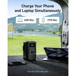 Внешний аккумулятор Anker 548 Power Bank PowerCore Reserve 192Wh 60000mAh Sprout Green (A1294061)