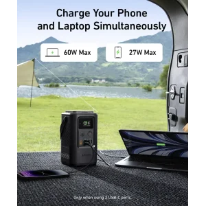 Внешний аккумулятор Anker 548 Power Bank PowerCore Reserve 192Wh 60000mAh Gray (A12940A2)