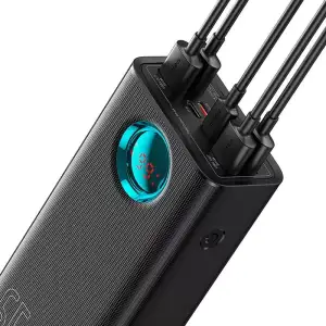 Зовнішній акумулятор Baseus Amblight Digital Display 26800mAh 65W Black (P10022402113-00)