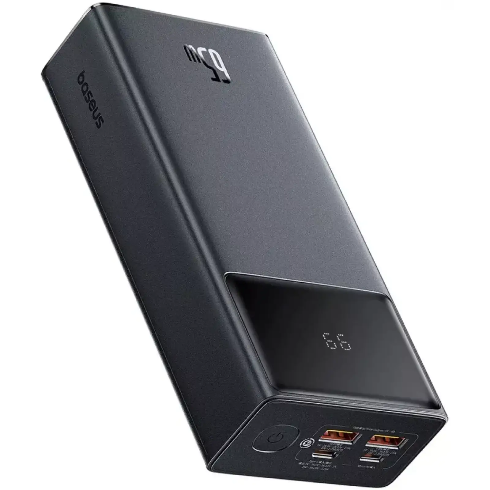 Зовнішній акумулятор Baseus Star-Lord Digital Display 65W 30000mAh Black (P10022908113-00)