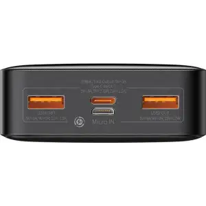 Зовнішній акумулятор Baseus Bipow Digital Display Fast Charge 20000mAh 20W Black Overseas Edition (PPBD050501)