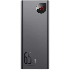 Зовнішній акумулятор Baseus Adaman Metal Digital Display Quick Charge 65W 20000mAh Black (PPIMDA-D01)