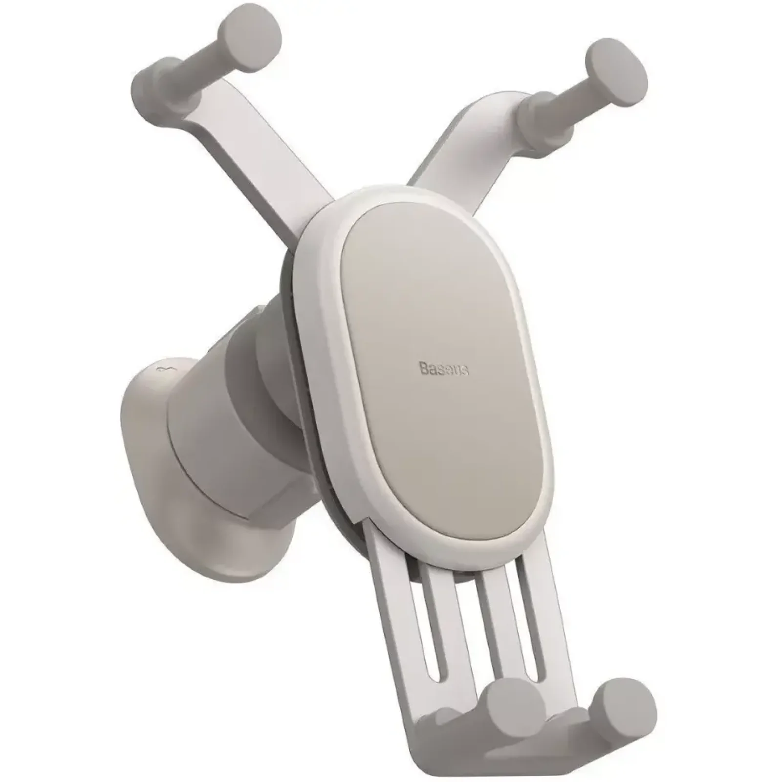 Автотримач Baseus Stable Gravitational Car Mount Pro 15W Air Outlet Version Creamy White (SUWX030002)