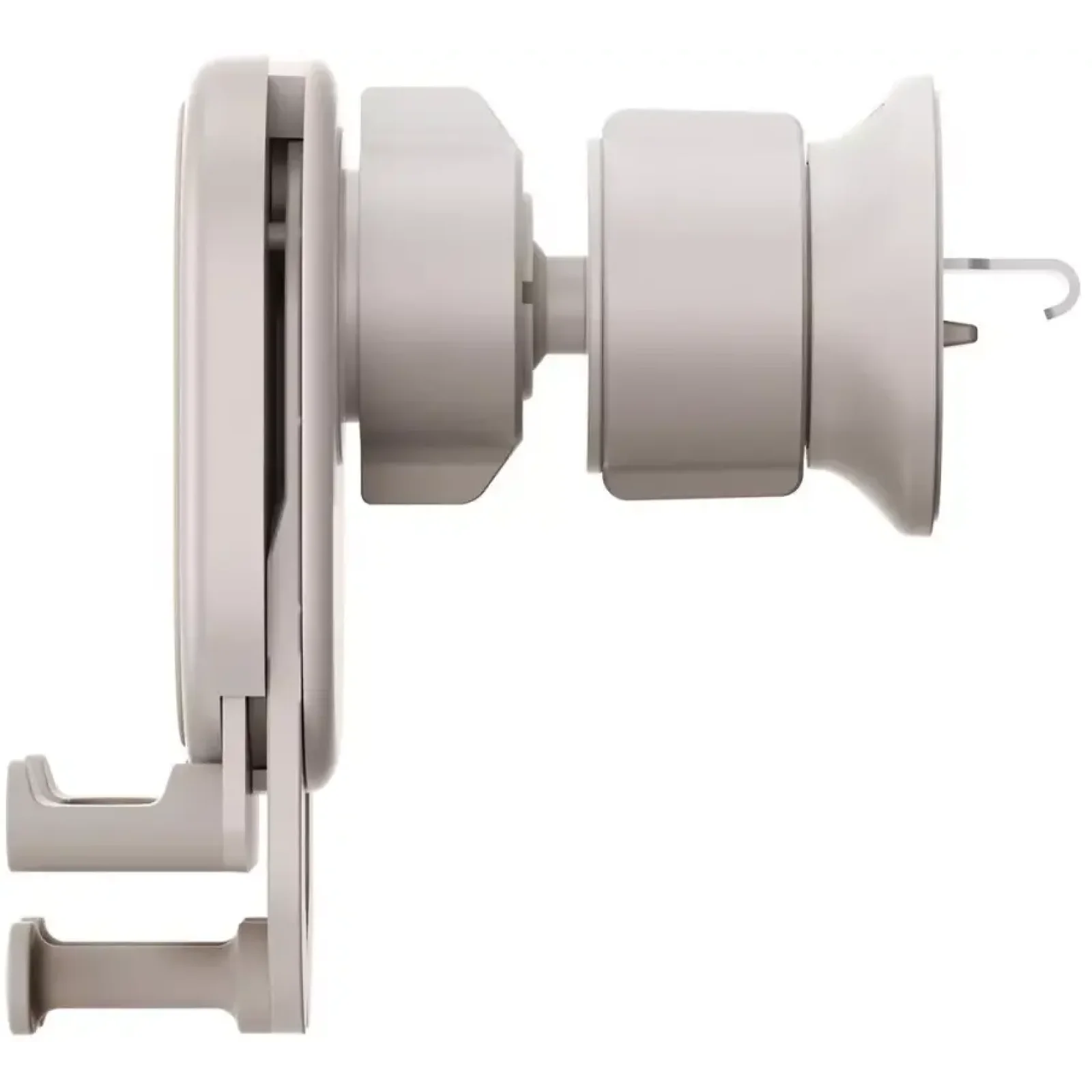 Автотримач Baseus Stable Gravitational Car Mount Pro 15W Air Outlet Version Creamy White (SUWX030002)