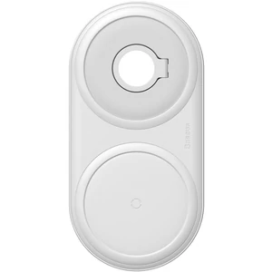 Колір: Білий - Бездротова зарядка Baseus Planet 2in1 Wireless Charger QC + USB Cable Type-C (WXPL-B02) White