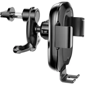 Автотримач Baseus Wireless Charger Smart Vehicle Bracket Holder (WXZN-01) Black