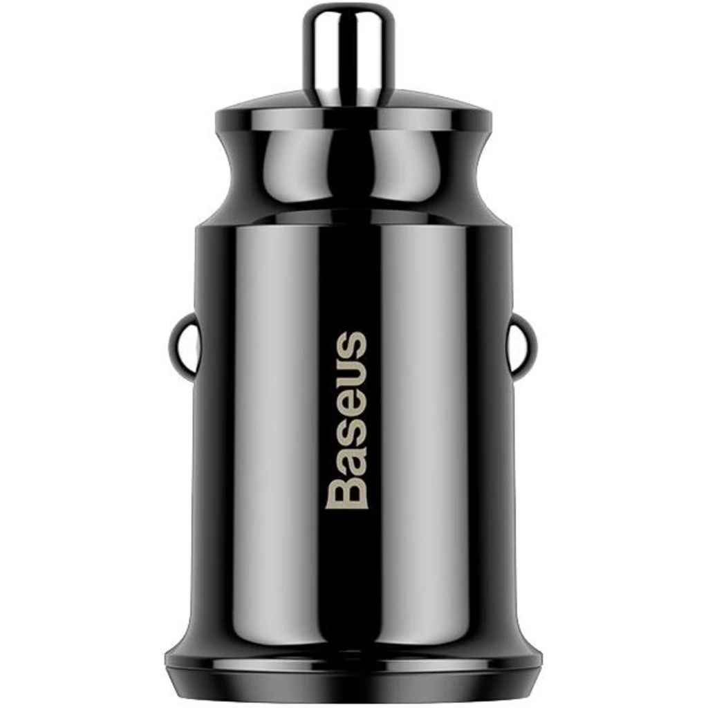 Автомобільний зарядний пристрій Baseus Grain (2USB 3.1A) Black