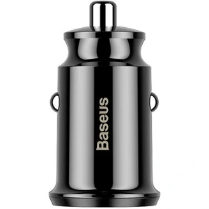 Автомобільний зарядний пристрій Baseus Grain (2USB 3.1A) Black