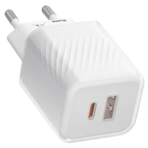 СЗУ Blueo GaN 35W Dual Port Fast Charger White (BL063-WHT)