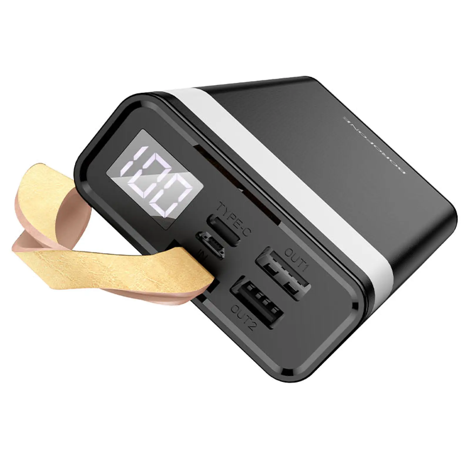 Зовнішній акумулятор Borofone BJ18 Coolmy 20000 mAh Black