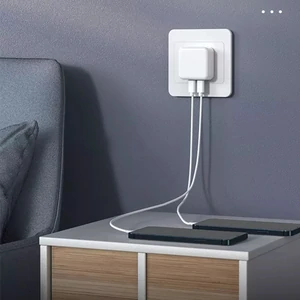 Сетевое зарядное устройство для Apple 35W Dual USB-C Power Adapter White