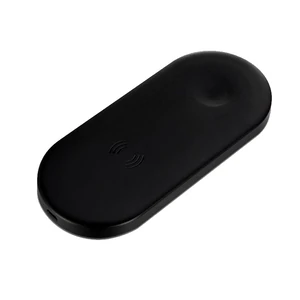 Бездротова зарядка COTEetCI WS-7 2in1 Wirelless Fast Charger Black CS5160-BK