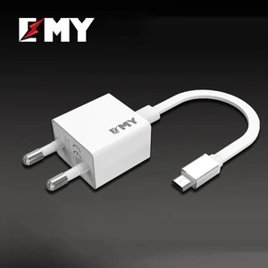 МЗП MicroUSB EMY MY222 Wall Charger 1A White