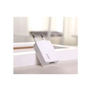 МЗП iPhone 5/6 EMY MY223 Wall Charger (1 USB/1A) + cable White