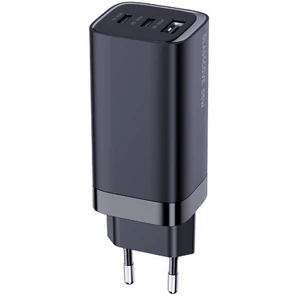 СЗУ Glasscove 65W GAN 3-Port Type-C+USB (TC-085CCA) Black