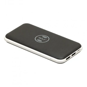 Зовнішній акумулятор Golf W2 8000 mAh Black (бездротова зарядка)