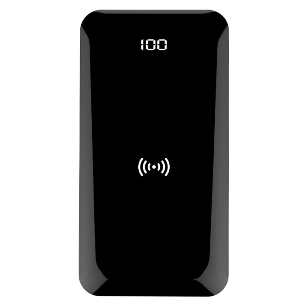 Зовнішній акумулятор Golf W5 8000 mAh Black (бездротова зарядка)