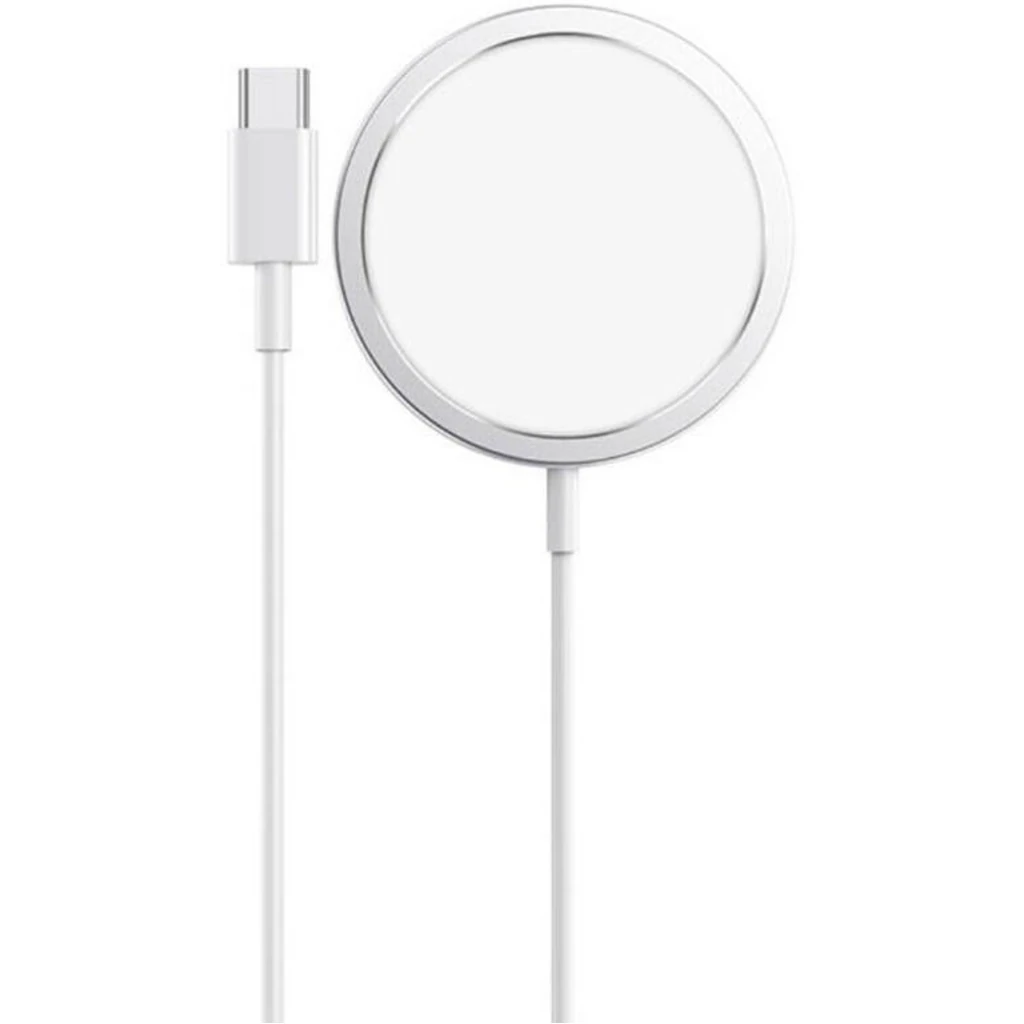 Бездротова зарядка Hoco CW30 Pro Metal Silver