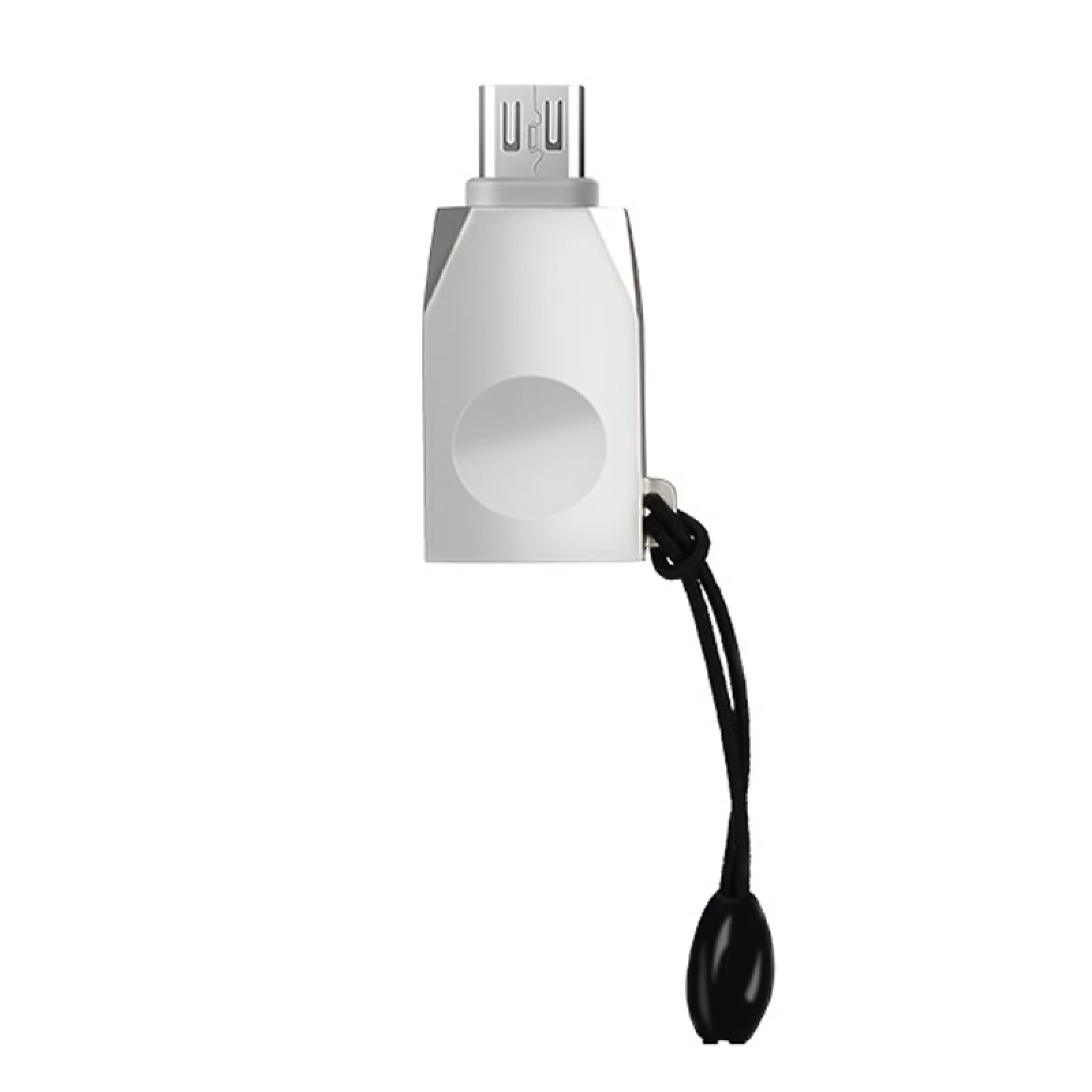 Переходник Hoco UA10 OTG USB to MicroUSB Nickel