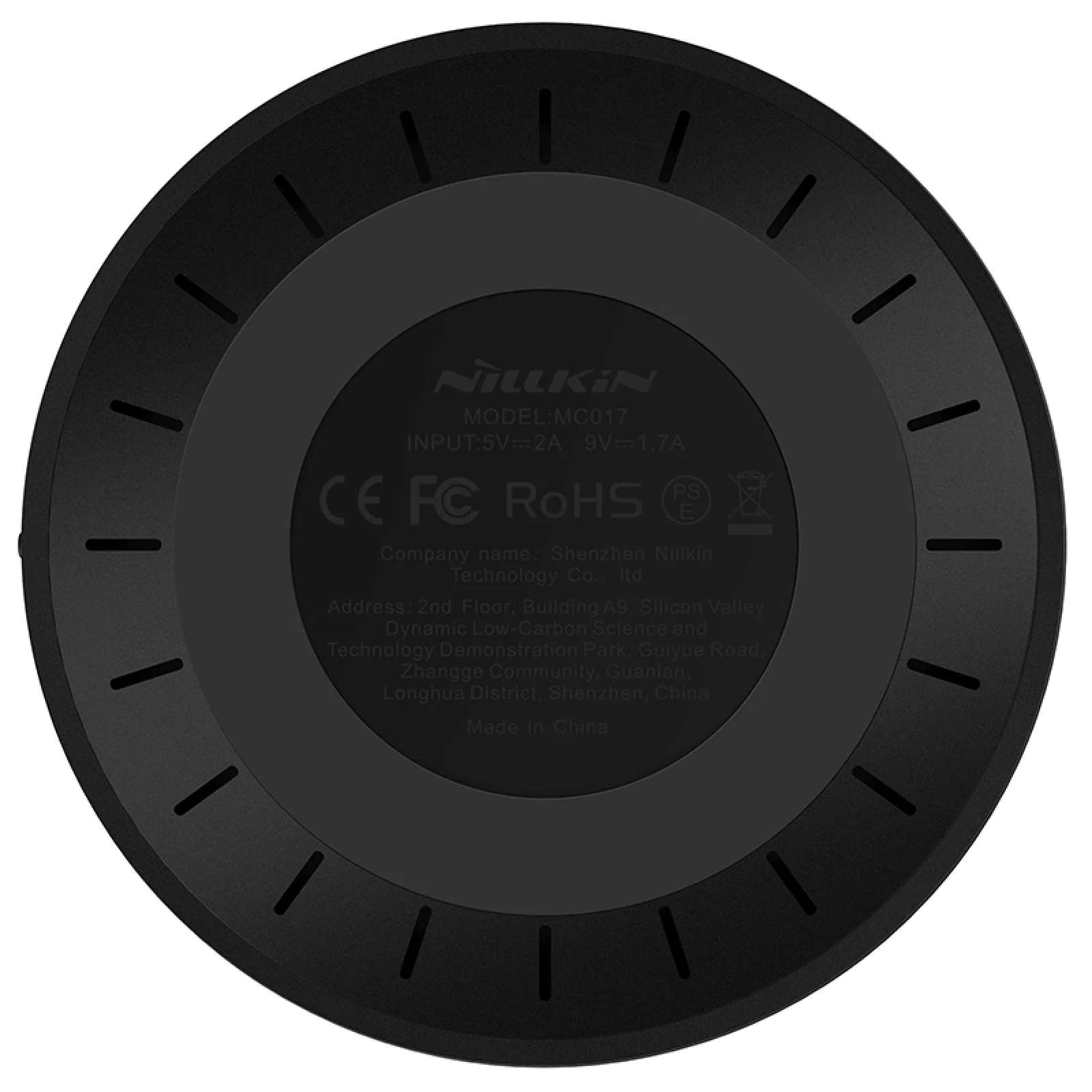Універсальна бездротова швидка зарядка Nillkin Magic Disk 4 Fast Wireless Charger Black