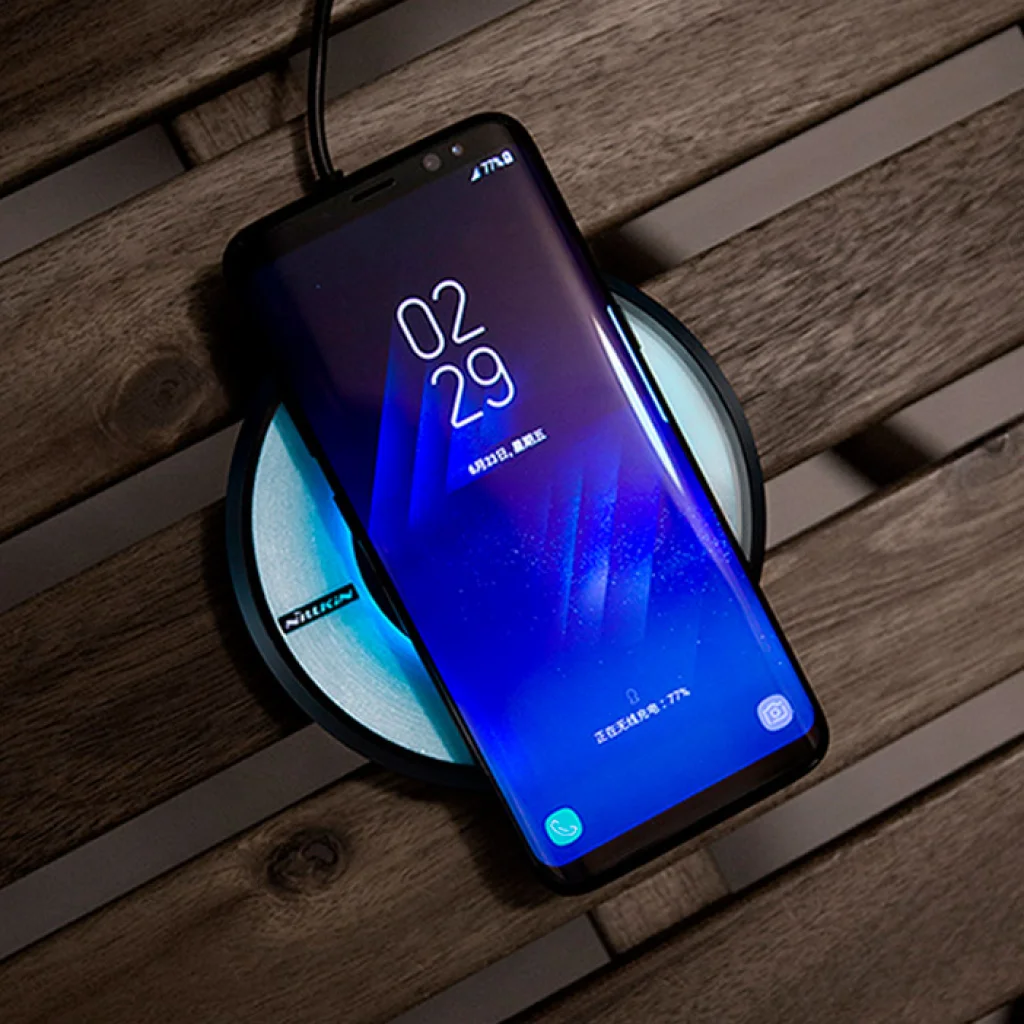 Универсальная беспроводная быстрая зарядка Nillkin Magic Disk 4 Fast Wireless Charger Black