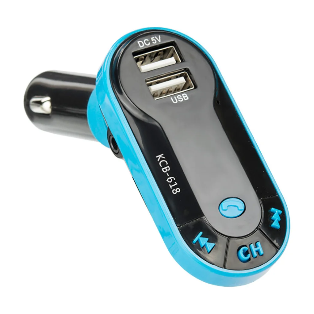 FM модулятор Optima FM-03 (Bluetooth, MicroSD, 2USB, Aux in, Call Answer)